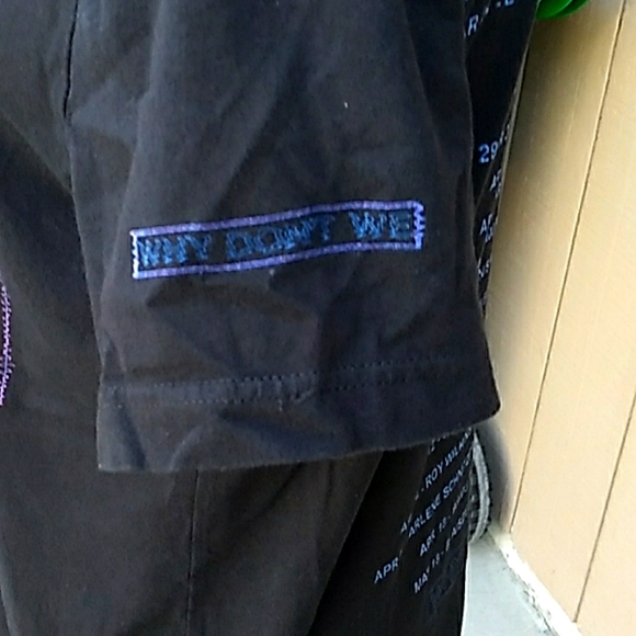 Why Don't We Concert Shirt 8 Letters Tour Size Medium         (A1) - Picture 3 of 4